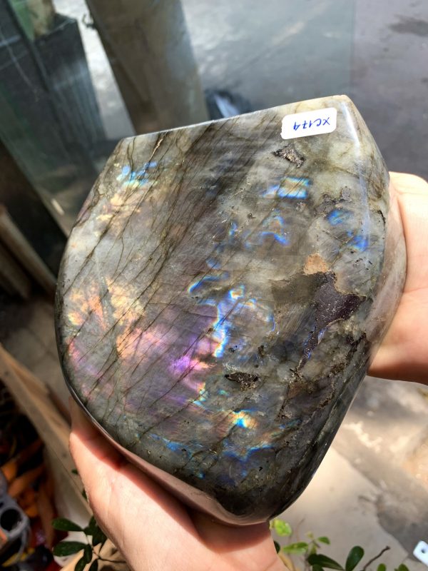 ĐÁ XÀ CỪ - HẮC NGUYỆT QUANG - Labradorite (XC174) - KL: 2,160KG