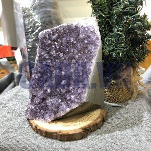 HỐC THẠCH ANH TÍM NHỎ – SMALL AMETHYST (TV408), KL: 2,579KG, KT: 13*10,5CM