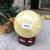 Bi Cầu Thạch Anh Vàng – Citrine Sphere (BV78) – KL: 0,71 KG – ĐK: 8,03 CM