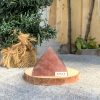 KIM TỰ THÁP ĐÁ THẠCH ANH DÂU ĐỎ - Strawberry Quartz (KTT25) KT: 4*5 CM - KL: 0,115 KG 