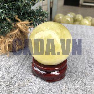 Bi Cầu Thạch Anh Vàng – Citrine Sphere (BV76) - KL: 0,31 KG - ĐK: 6,11 CM