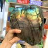 ĐÁ XÀ CỪ – HẮC NGUYỆT QUANG – Labradorite (XC174) – KL: 2,160KG