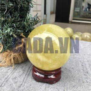 Bi Cầu Thạch Anh Vàng – Citrine Sphere (BV79) - KL: 0,695 KG - ĐK: 7,96 CM