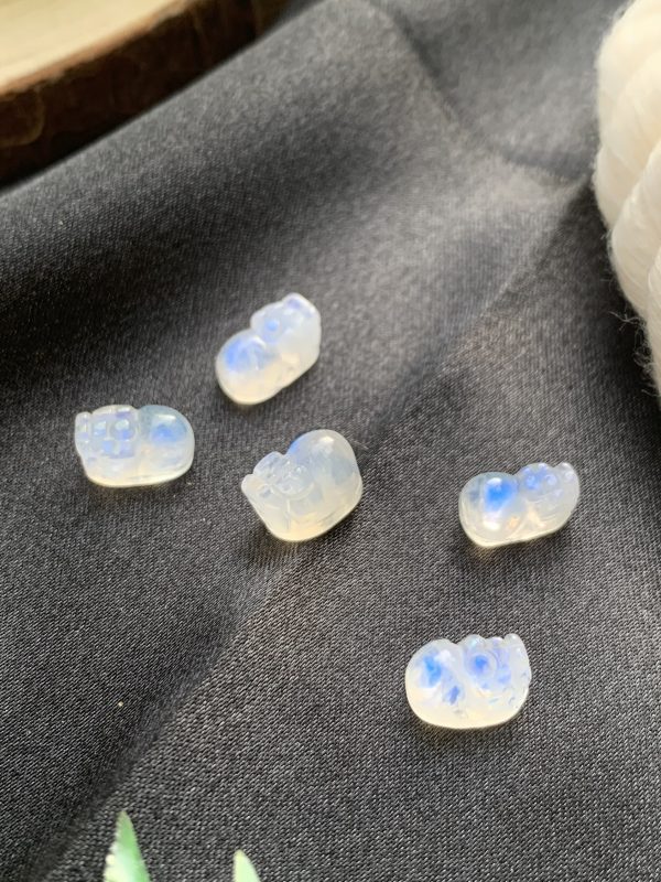 Tỳ Hưu Đá Mặt Trăng - Moonstone Pixiu