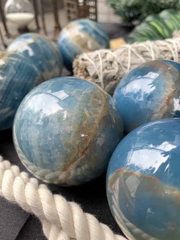 Bi Cầu Blue Onyx - Blue Onyx Ball