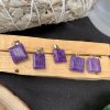 Mặt dây Đá mắt rồng Charoite