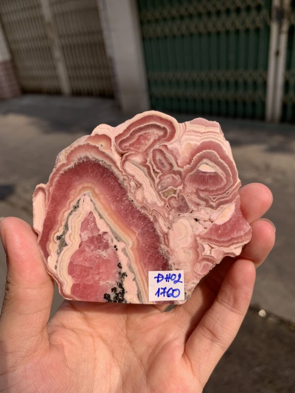  Đá Đào Hoa – Rhodochrosite (ĐH02), KT 7*8CM | CADA DECOR