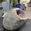 Túi Tiền – Ổ Tụ Tài Thạch Anh Tím – Amethyst (TAT56), KT: 10x8x16CM, KL : 2,45kg