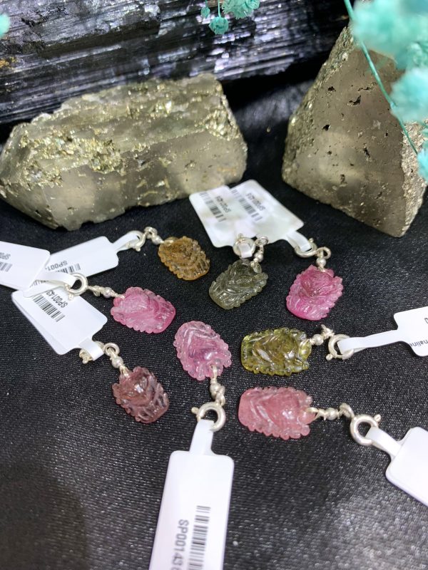 Mặt hồ ly đá Tourmaline | Đá trang trí, sưu tầm, healing | CADA DECOR