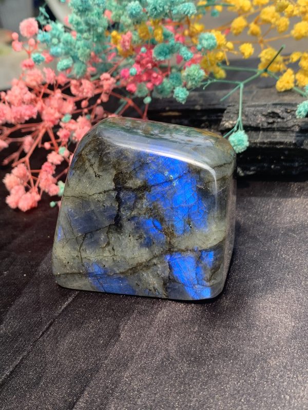 ĐÁ XÀ CỪ – HẮC NGUYỆT QUANG – Labradorite (XC186) – KL: 0,244KG