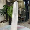 Trụ Thạch Anh Trắng trong – Clear Quartz Point, KL: 3,262KG (TTT207)