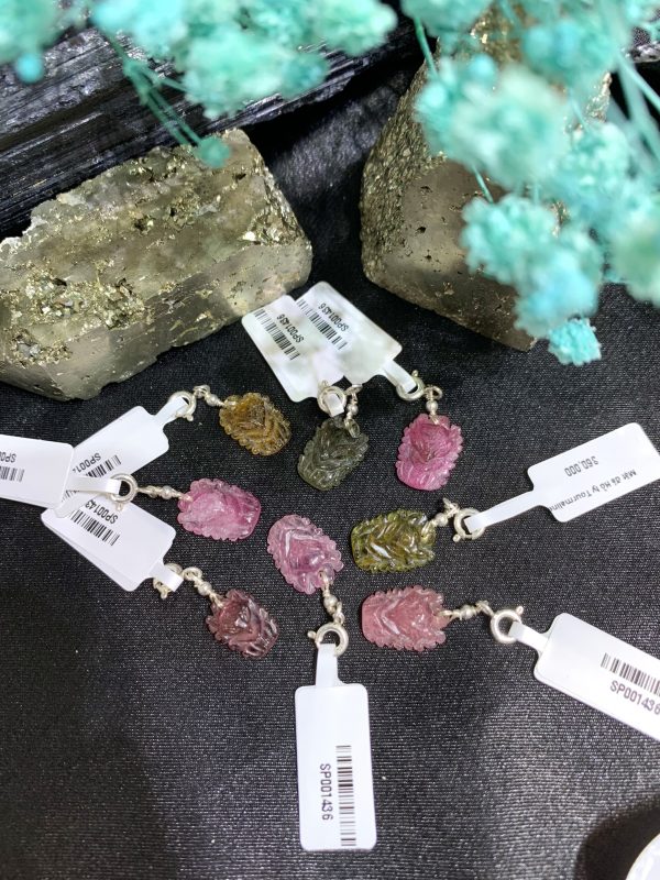 Mặt hồ ly đá Tourmaline | Đá trang trí, sưu tầm, healing | CADA DECOR