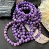 Vòng tay đá mắt rồng – Charoite Bracelet 8mm | Đá trang trí, sưu tầm, healing | CADA DECOR