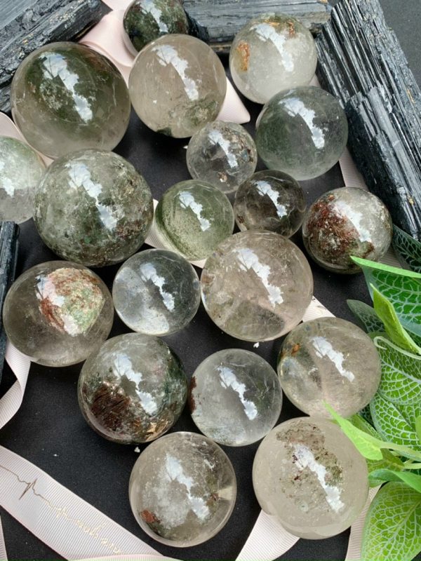 Bi cầu Garden Quartz | Đá trang trí, sưu tầm, healing | CADA DECOR