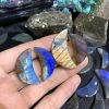 Mặt trăng đá Labradorite | Đá trang trí, sưu tầm, healing | CADA DECOR