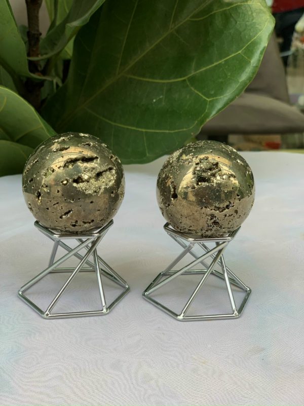 Bi cầu Pyrite | Đá trang trí, sưu tầm, healing | CADA DECOR