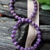 Vòng tay đá mắt rồng – Charoite Bracelet 8mm | Đá trang trí, sưu tầm, healing | CADA DECOR