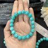 Vòng tay đá thiên hà – Amazonite Bracelet 10mm | Đá trang trí, sưu tầm, healing | CADA DECOR