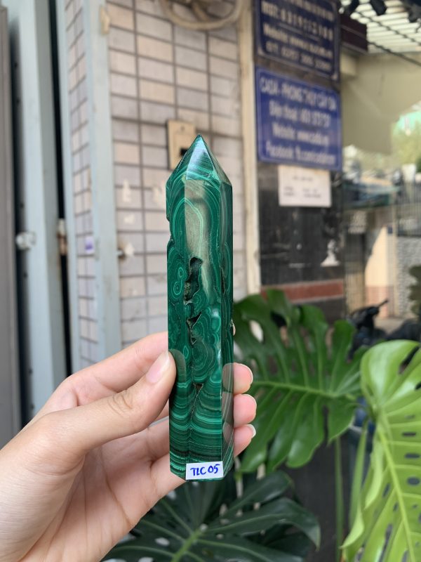 Trụ đá Lông Công - Malachite Point (TLC05) | CADA DECOR