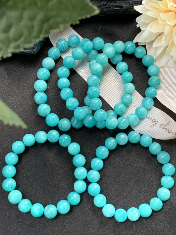 Vòng tay đá thiên hà - Amazonite Bracelet 10mm | Đá trang trí, sưu tầm, healing | CADA DECOR