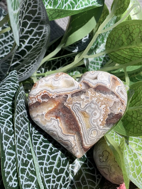 Mexican Agate Heart | CADA DECOR