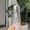 Trụ Thạch Anh Trắng trong – Clear Quartz Point, KL: 408GRAM (TTT220)