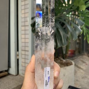 Trụ Thạch Anh Trắng trong – Clear Quartz Point, KL: 404GRAM (TTT226)