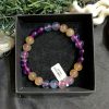 Vòng tay Rainbow Fluorite 8mm | CADA DECOR