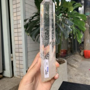 Trụ Thạch Anh Trắng trong – Clear Quartz Point, KL: 382GRAM (TTT232)