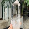 Trụ Thạch Anh Trắng trong – Clear Quartz Point, KL: 528GRAM (TTT221)