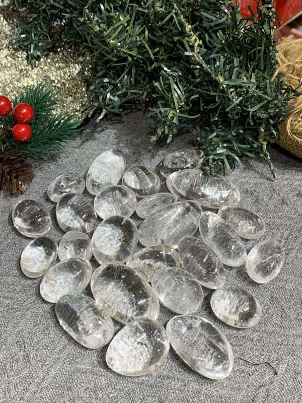 Tumble Clear Quartz - Thạch anh trắng | Đá trang trí, sưu tầm, healing | CADA DECOR