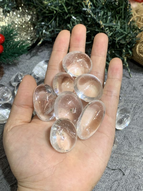 Tumble Clear Quartz - Thạch anh trắng | Đá trang trí, sưu tầm, healing | CADA DECOR