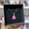 Dây chuyền bạc Ruby in Zoisite | CADA DECOR