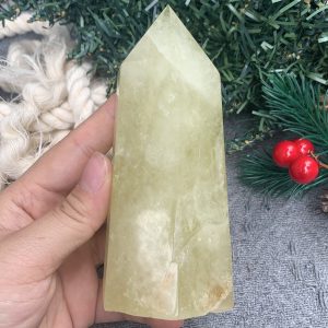 TRỤ THẠCH ANH VÀNG – KT: 12*5CM, KL: 360GRAM (TK72)