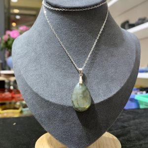 Dây chuyền bạc giọt nước Labradorite | CADA DECOR