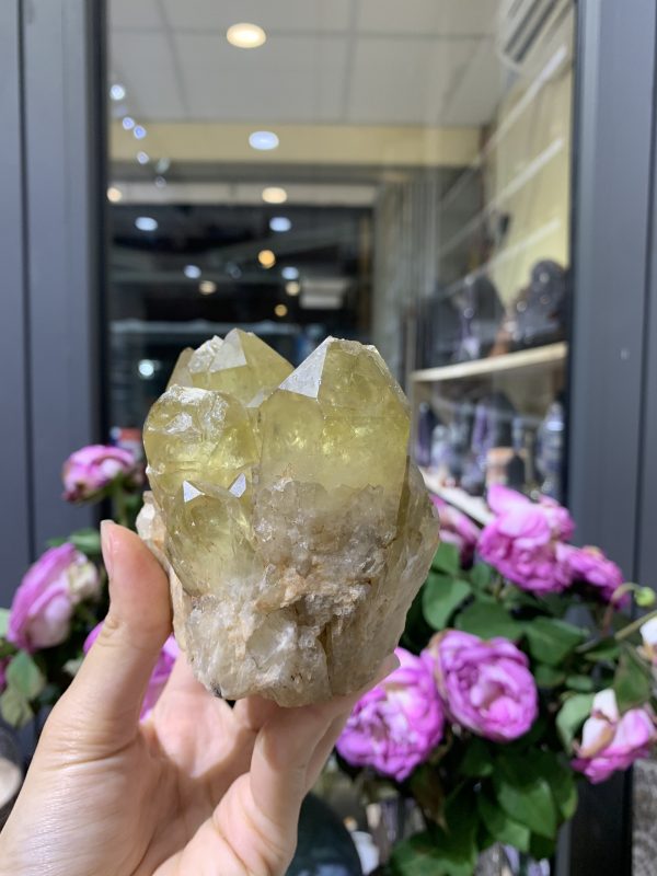 Pineapple Citrine (PC07), KL: 566GRAM – KT: 8*9CM | CADA DECOR