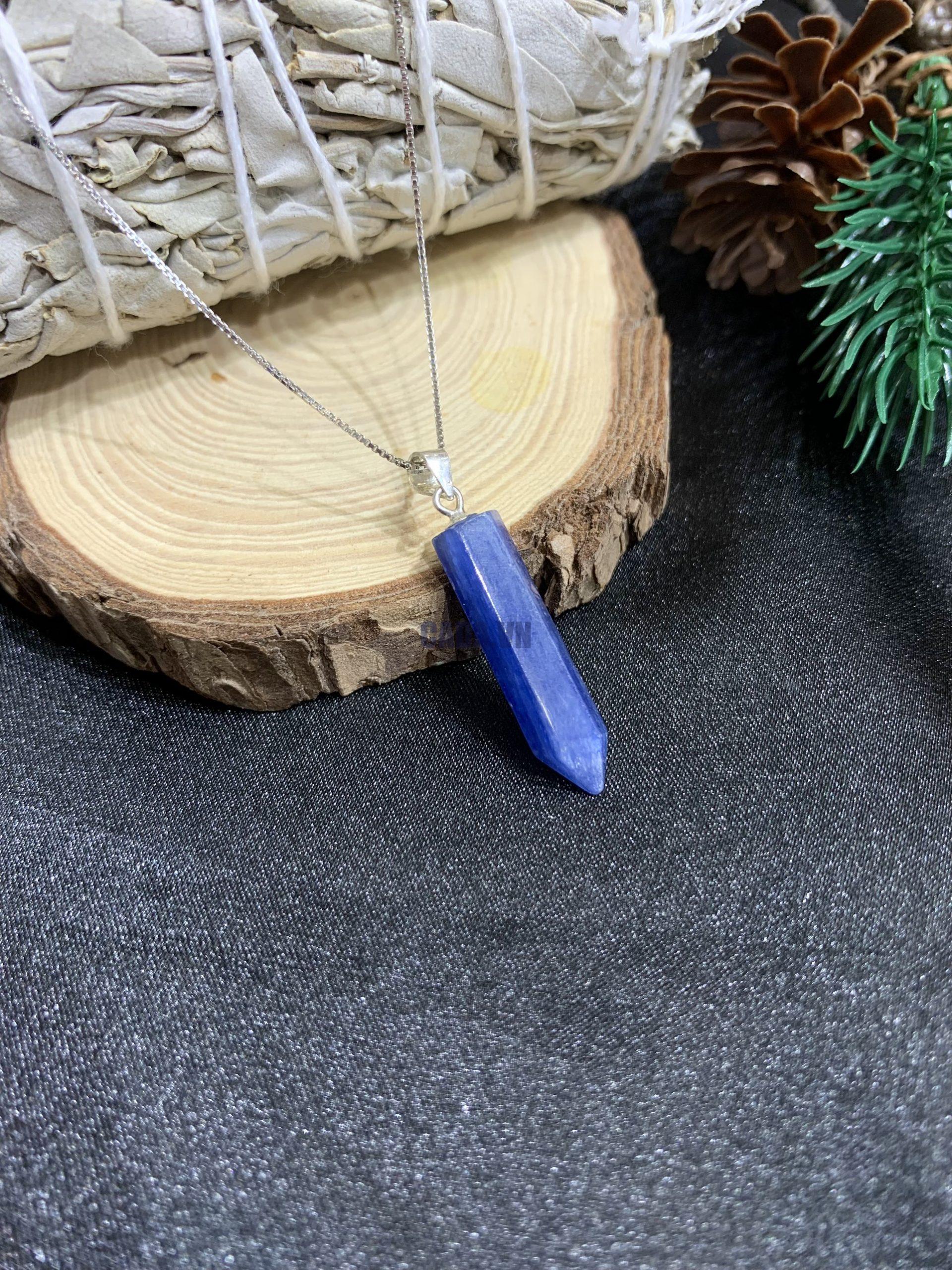 Dây chuyền bạc Blue Kyanite | CADA DECOR