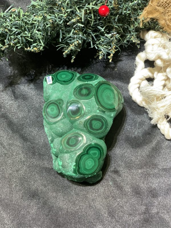 Nu Lông Công - Malachite (NLC03), KL: 0,934KG, KT: 13*8CM | CADA DECOR