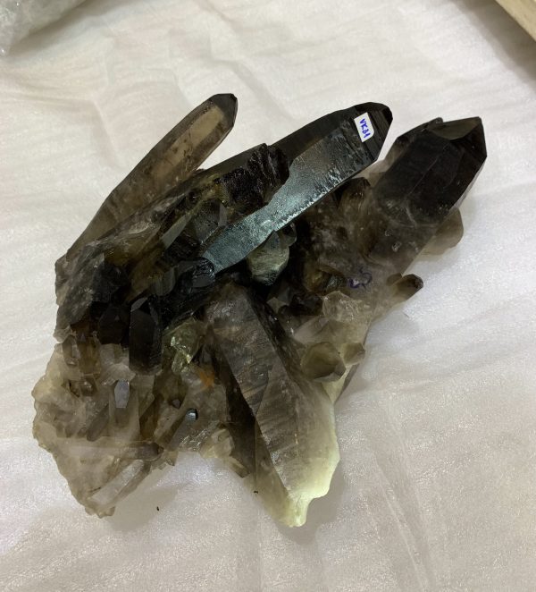 Cụm tinh thể Thạch Anh Khói Vàng – Smoky citrine quartz (VK31) | CADA DECOR