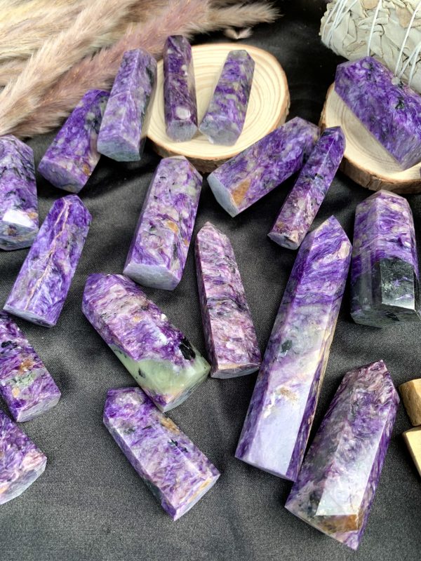 Trụ mắt rồng - Charoite | CADA DECOR