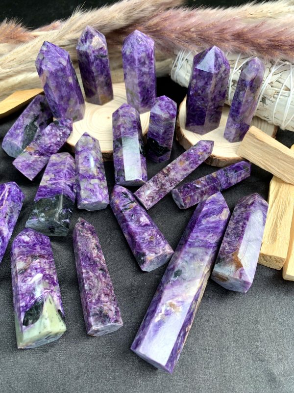 Trụ mắt rồng - Charoite | CADA DECOR