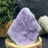 HỐC THẠCH ANH TÍM NHỎ – SMALL AMETHYST GEODE (TV430), KL: 0,528KG, KT: 9,5*9,5CM