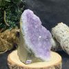 HỐC THẠCH ANH TÍM NHỎ – SMALL AMETHYST GEODE (TV430), KL: 0,528KG, KT: 9,5*9,5CM