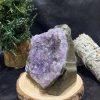 HỐC THẠCH ANH TÍM NHỎ – SMALL AMETHYST GEODE (TV429), KL: 0,686KG, KT: 8*9,5CM