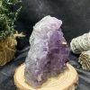 HỐC THẠCH ANH TÍM NHỎ – SMALL AMETHYST GEODE (TV418), KL: 0,634KG, KT: 9*9,5CM