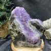 HỐC THẠCH ANH TÍM NHỎ – SMALL AMETHYST GEODE (TV426), KL: 0,942KG, KT: 8,5*2CM