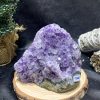 HỐC THẠCH ANH TÍM NHỎ – SMALL AMETHYST GEODE (TV420), KL: 0,496KG, KT: 9*9CM