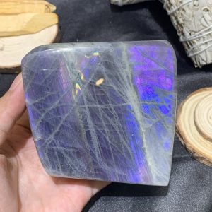 ĐÁ XÀ CỪ – HẮC NGUYỆT QUANG – Labradorite (XC220) – KL: 512GRAM