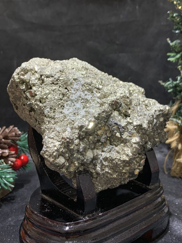 TINH THỂ VÀNG GĂM – Pyrite (TVG03), KL: 1.37KG