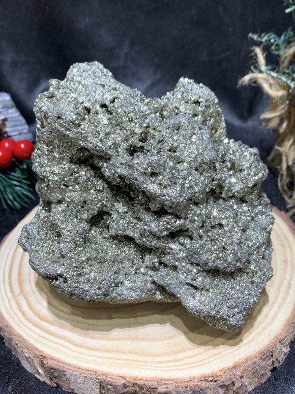 TINH THỂ VÀNG GĂM – Pyrite (TVG06), KL: 1,57KG